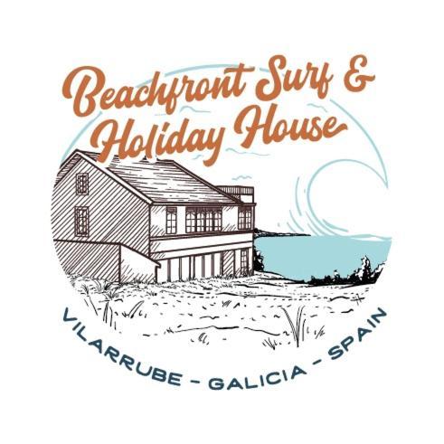 Beachfront Surf & Holiday House, Charming & Quiet Villarrube Luaran gambar